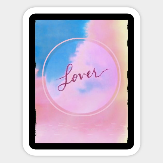 Lover Sticker by Butterflickdesigns